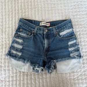 Levi’s Vintage Distressed Denim Short